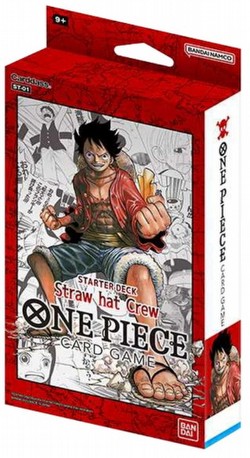 One Piece TCG: Straw Hat Crew Starter Deck Box [ST-01]