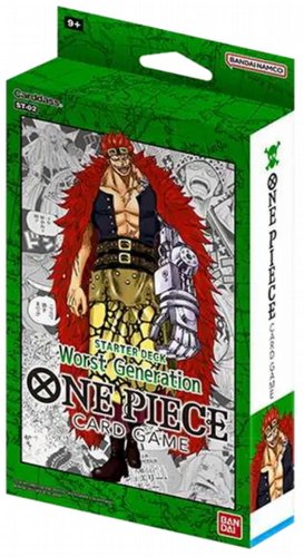 One Piece TCG: Worst Generation Starter Deck Box [ST-02]