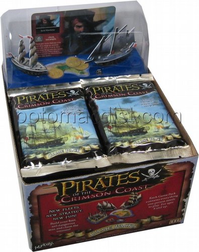 Pirates of the Crimson Coast Constructible Strategy Game [CSG]: Booster Box [18 packs]
