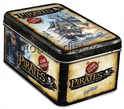 Pirates Constructible Strategy Game [CSG]: Tin Display Box [16 tins/2nd Edition]