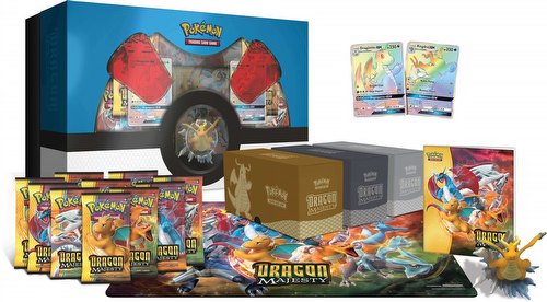 Pokemon TCG: Dragon Majesty Super Premium Collection Case [4 boxes]