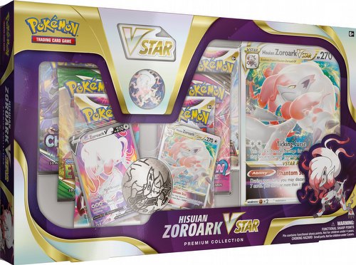 Pokemon TCG: Hisuian Zoroark VSTAR Premium Collection Box