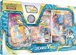 Pokemon TCG: Lucario VSTAR Premium Collection Box