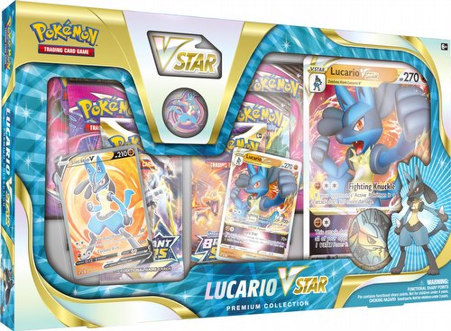 Pokemon TCG: Lucario VSTAR Premium Collection Case [6 boxes]