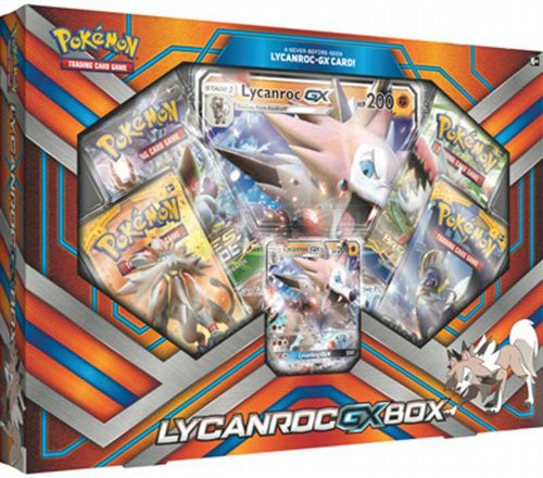 Pokemon TCG: Lycanroc-GX Box