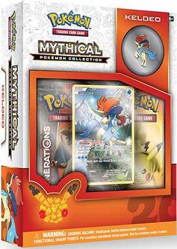 Pokemon TCG: Mythical Pokemon Collection - Keldeo Case [24 boxes]