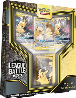 Pokemon TCG: Pikachu & Zekrom-GX League Battle Deck Box