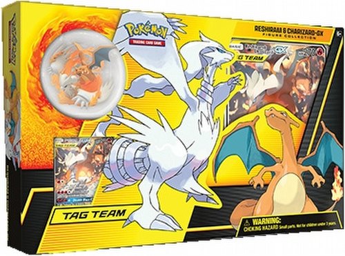 Pokemon TCG: Reshiram & Charizard-GX Figure Collection Box