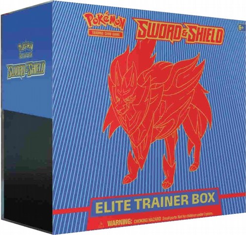 Pokemon TCG: Sword & Shield Elite Trainer Box [Shield/Blue]