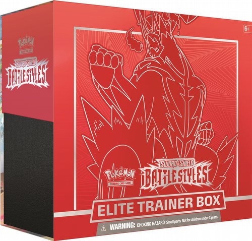 Pokemon TCG: Sword & Shield Battle Styles Elite Trainer Box [Red - Single Strike Urshifu]