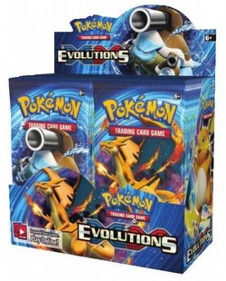 Pokemon TCG: XY Evolutions Booster Box Case [6 boxes]