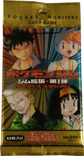 Pokemon TCG: Gym Heroes Booster Pack [Japanese]
