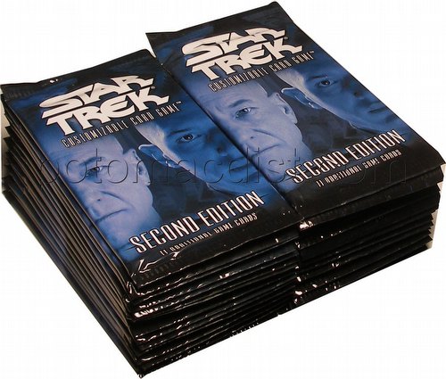Star Trek CCG: 2nd Edition Booster Lot [30 booster packs]