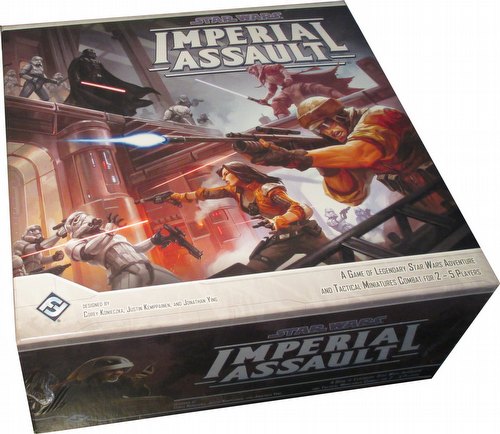 Star Wars Imperial Assault Adventure and Tactical Miniatures Combat Game Box