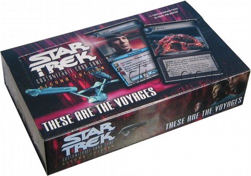 Star Trek CCG: These Are The Voyages Booster Box