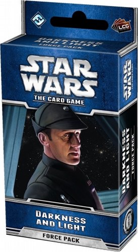 Star Wars The Card Game: Echoes of the Force Cycle - Darkness and Light Force Pack Box [6 packs]