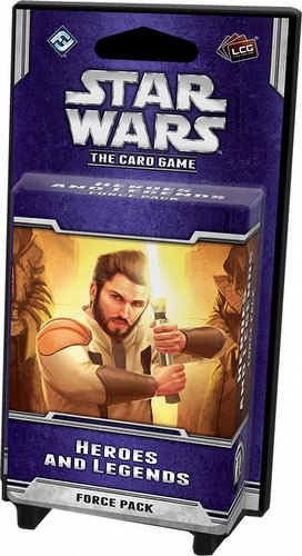 Star Wars The Card Game: Echoes of the Force Cycle - Heroes and Legends Force Pack