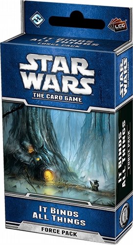 Star Wars The Card Game: Echoes of the Force Cycle - It Binds All Things Force Pack Box [6 packs]