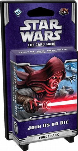Star Wars The Card Game: Echoes of the Force Cycle - Join Us Or Die Force Pack Box [6 packs]