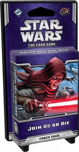 Star Wars The Card Game: Echoes of the Force Cycle - Join Us Or Die Force Pack Box [6 packs]