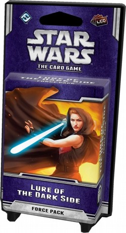 Star Wars The Card Game: Echoes of the Force Cycle - Lure of the Dark Side Force Pack Box [6 packs]