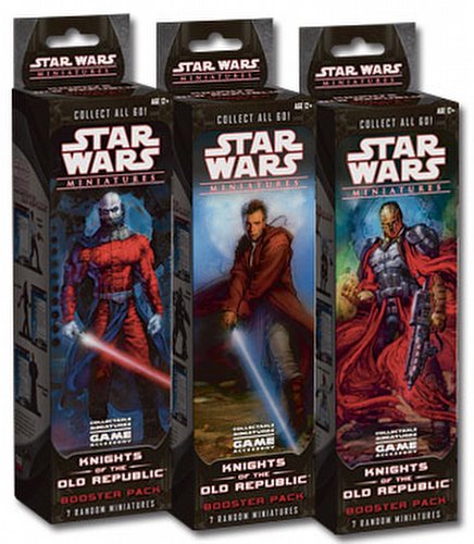 Star Wars Miniatures Game [CMG]: Knights of the Old Republic Booster Case [12 packs]