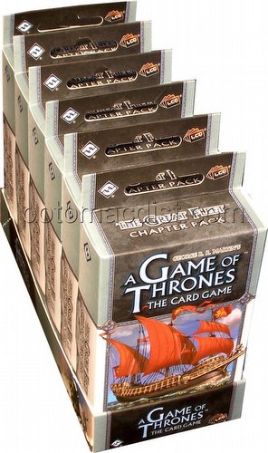 A Game of Thrones: A Song of the Sea - The Great Fleet Chapter Pack Box [6 packs]