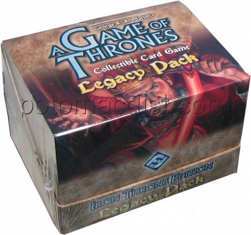 A Game of Thrones: Iron Throne Edition Legacy Pack Starter Deck Box