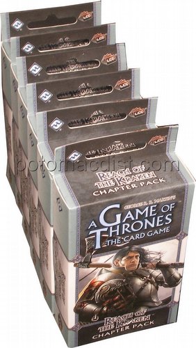 A Game of Thrones: A Song of the Sea - Reach of the Kraken Chapter Pack Box [6 packs]