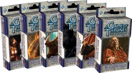 A Game of Thrones: Secrets of Old Town Chapter Pack Set [6 Packs/1 of each]