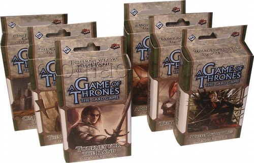 A Game of Thrones: Tale of Champions Chapter Pack Set [6 Packs/1 of each]
