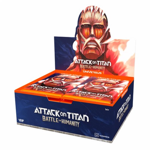 Universus CCG: Attack on Titan: Battle for Humanity Booster Box Case [6 boxes]