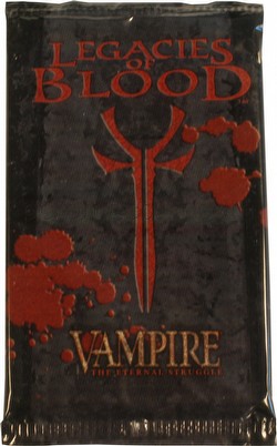 Vampire: The Eternal Struggle CCG Legacies of Blood Booster Pack