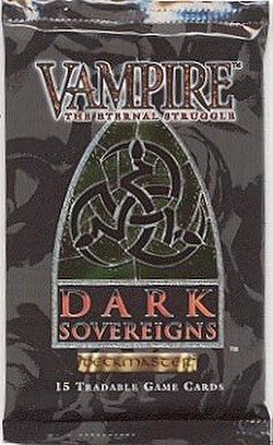 Vampire: The Eternal Struggle CCG Dark Sovereigns Booster Pack