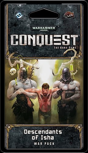 Warhammer 40K Conquest LCG: Warlord Cycle - Descendants of Isha Pack Box [6 packs]