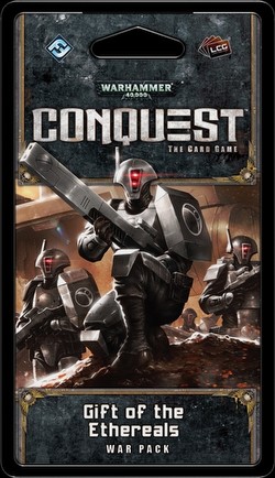 Warhammer 40K Conquest LCG: Warlord Cycle - Gift of the Ethereals War Pack Box [6 packs]