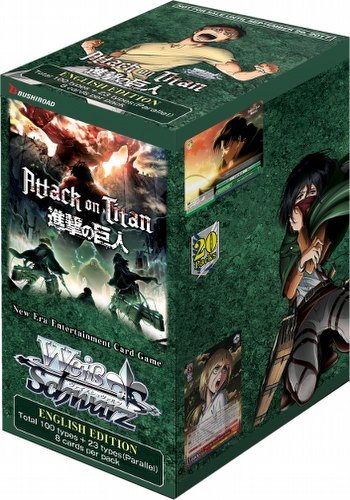 Weiss Schwarz (WeiB Schwarz): Attack on Titan Volume 2 Booster Box [English]