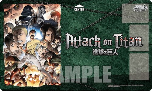 Weiss Schwarz (WeiB Schwarz): Attack on Titan Volume 2 Play Mat