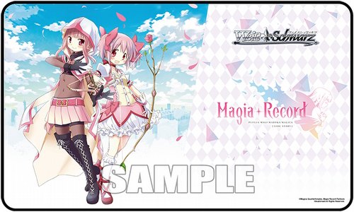 Weiss Schwarz (WeiB Schwarz): Magia Record - Puella Magi Madoka Side Story Mobile Play Mat