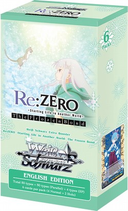 Weiss Schwarz (WeiB Schwarz): Re: Zero - Starting Life Frozen Bond Extra Booster Box Case[Eng/30 bx]