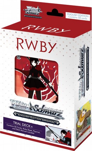 Weiss Schwarz (WeiB Schwarz): RWBY Trial Deck+ Box [English]