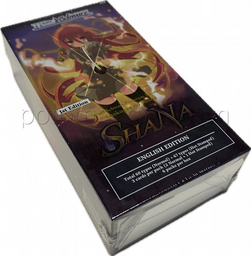 Weiss Schwarz (WeiB Schwarz): Shakugan No Shana Premium Booster Box [English]
