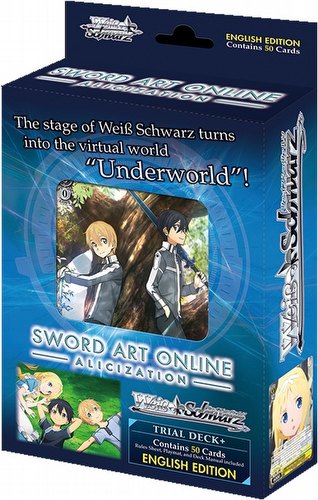 Weiss Schwarz (WeiB Schwarz): Sword Art Online Alicization Trial Deck+ Box [English]