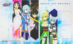 Weiss Schwarz (WeiB Schwarz): Sword Art Online Re: Edit Play Mat