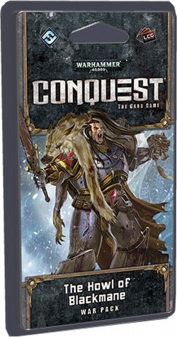 Warhammer 40K Conquest LCG: Warlord Cycle - The Howl of Blackmane War Pack Box [6 packs]
