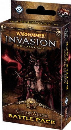 Warhammer Invasion LCG: The Capital Cycle - City of Winter Battle Pack Box [6 packs]