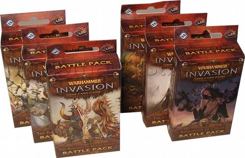 Warhammer Invasion LCG: The Enemy Cycle Battle Pack Set (6 packs/1 of each)
