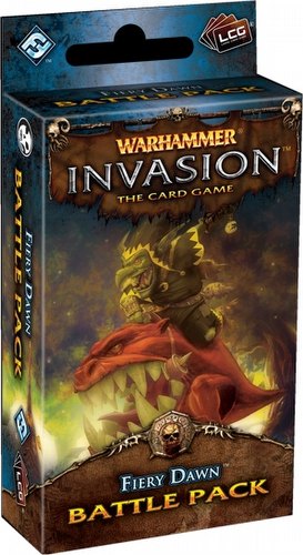 Warhammer Invasion LCG: The Morrslieb Cycle - Fiery Dawn Battle Pack Box [6 packs]