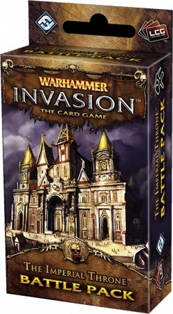 Warhammer Invasion LCG: The Capital Cycle - The Imperial Throne Battle Pack Box [6 packs]