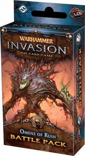 Warhammer Invasion LCG: The Morrslieb Cycle - Omens of Ruin Battle Pack Box [6 packs]